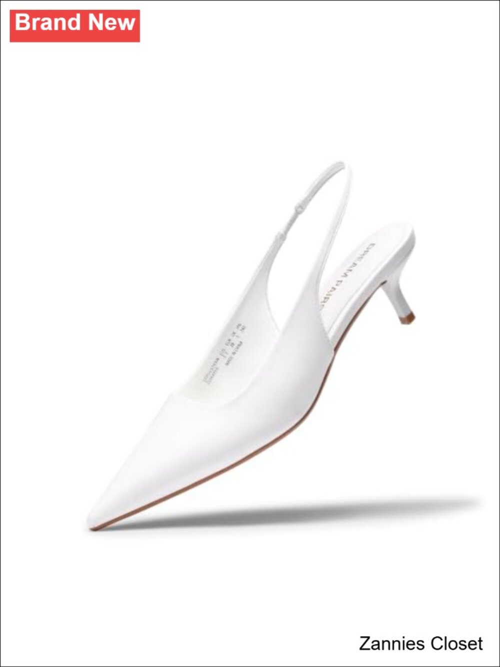 ✨ DREAM PAIRS Women's Pumps Kitten Slingback Low Closed Heels